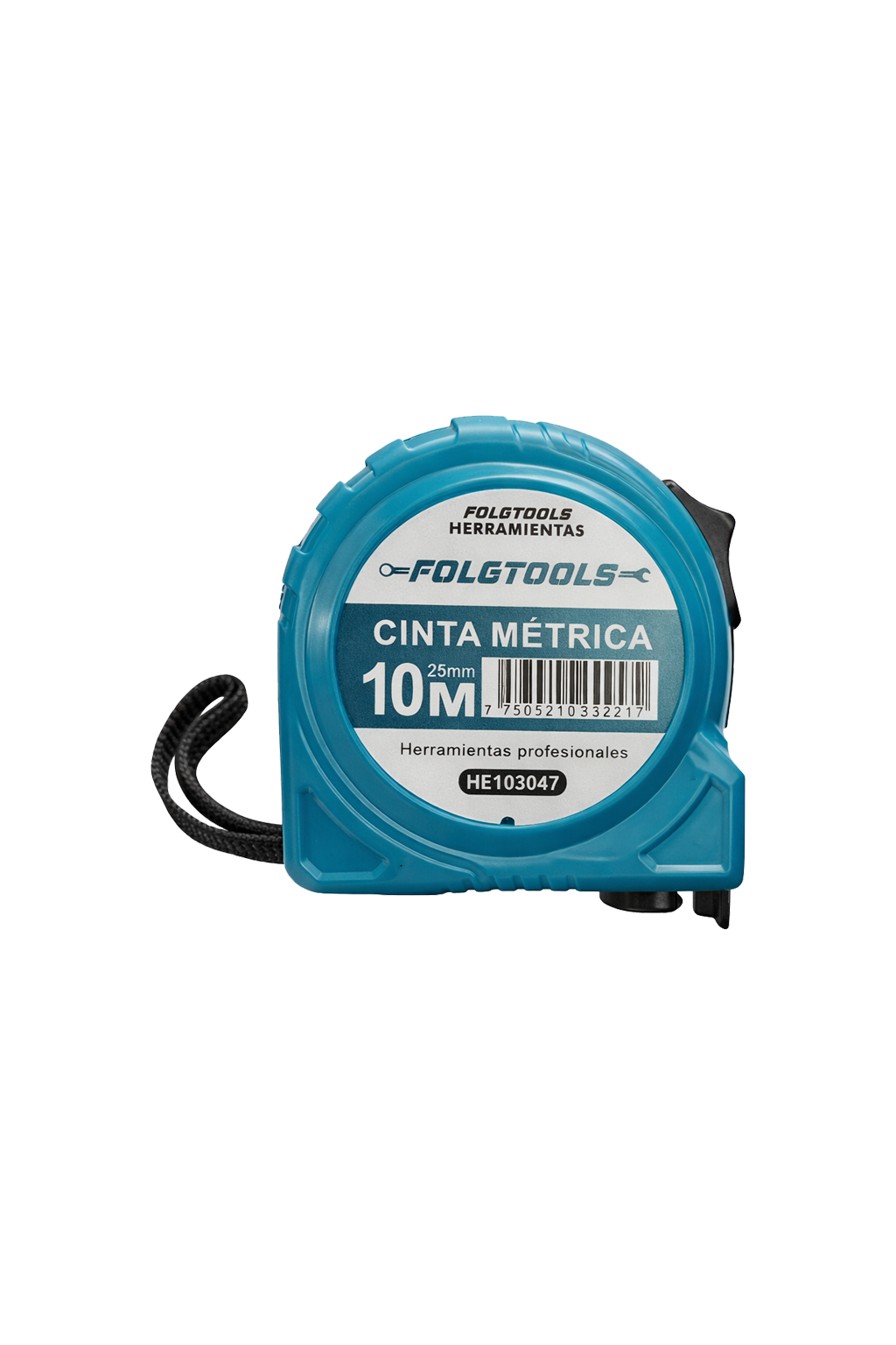 FLEXÓMETRO INDUSTRIAL 10M | CINTA MÉTRICA DE ALTA RESISTENCIA-FOLGTOOLS