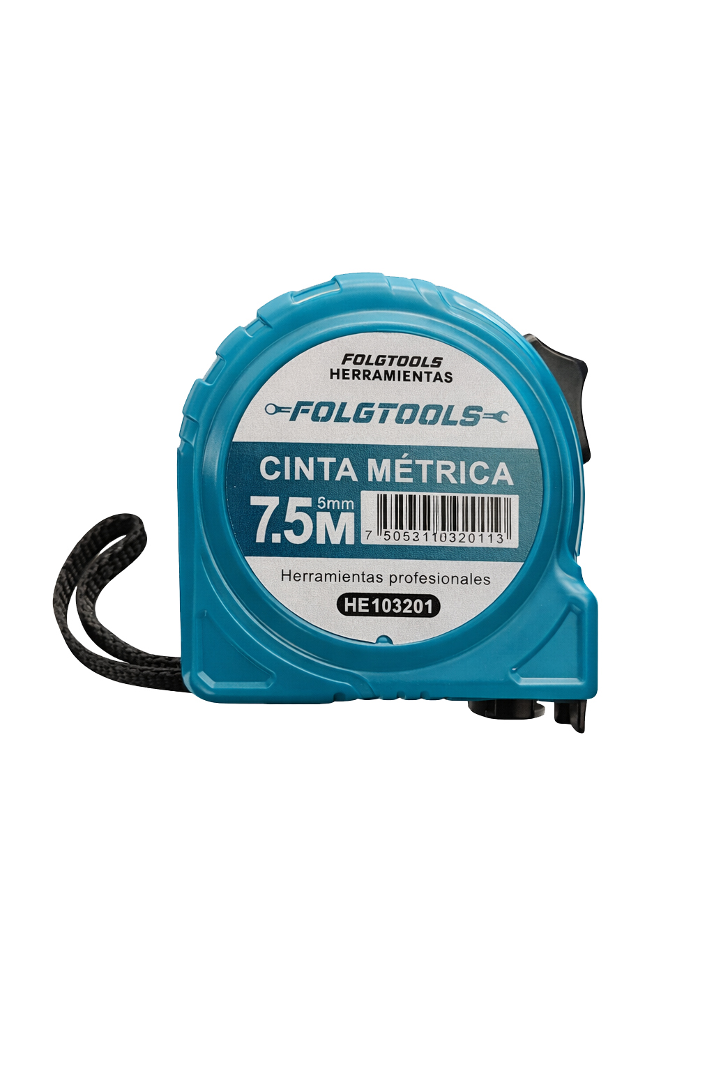 Flexómetro Industrial 7.5M/ Cinta métrica de alta resistencia-FOLGTOOLS