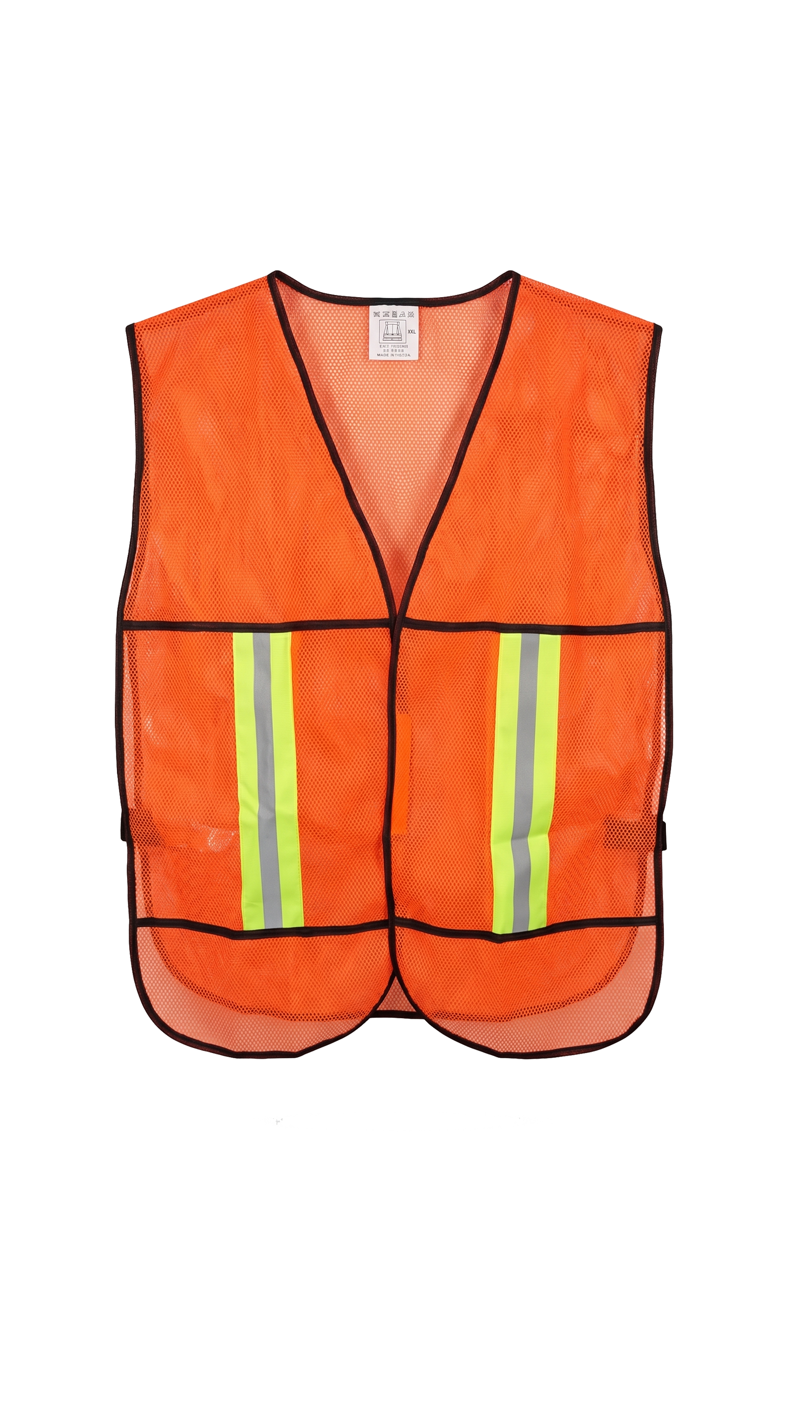 Chaleco de Seguridad Naranja Neón-FOLGTOOLS