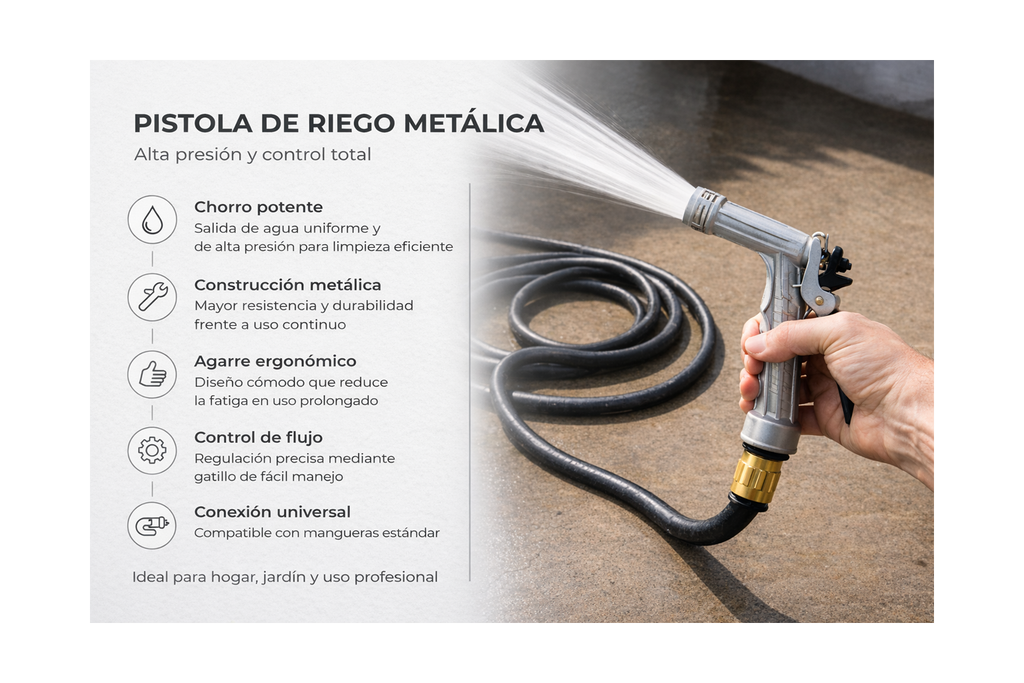 Pistola de Riego Profesional de 5"-FOLGTOOLS