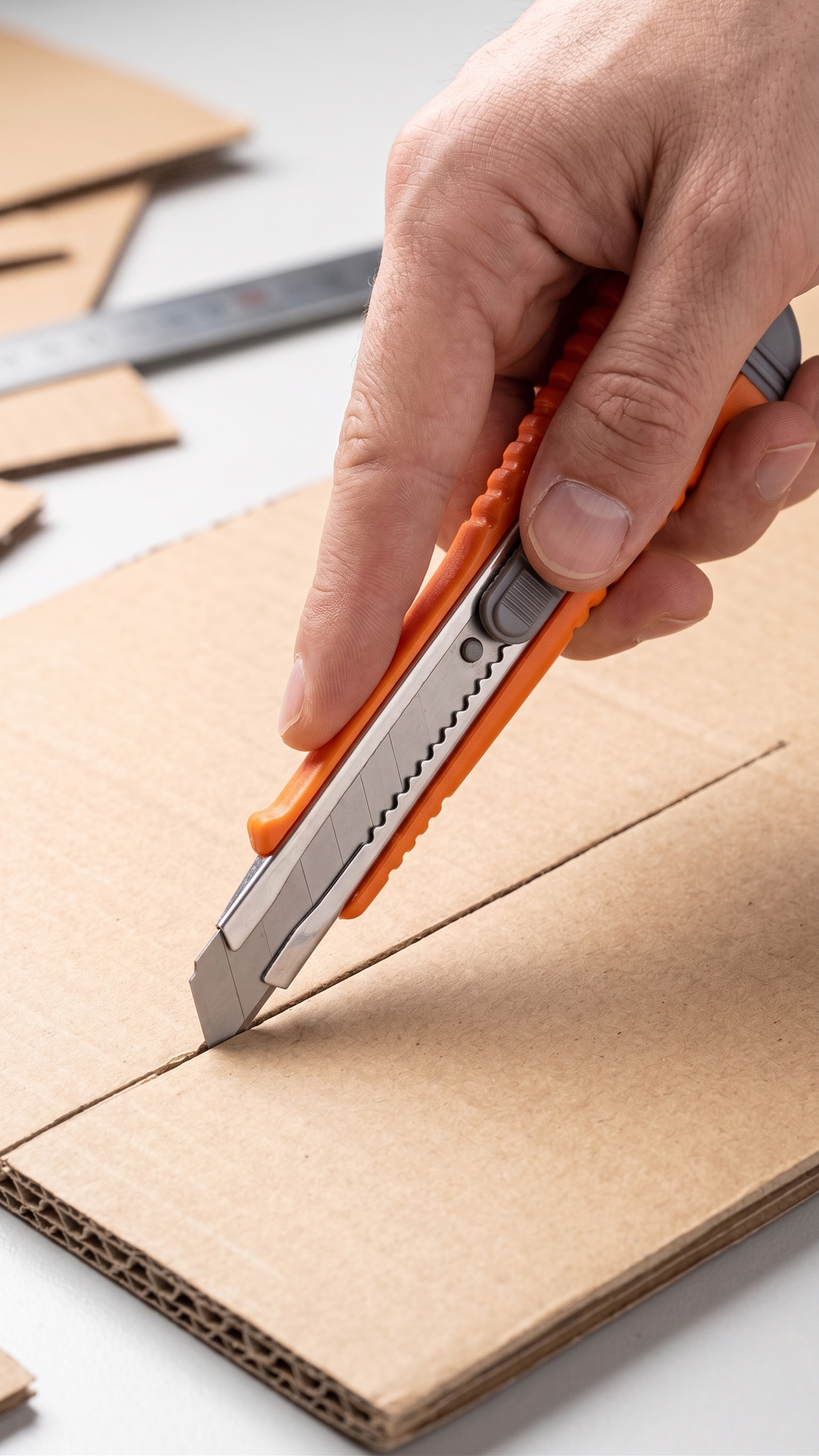 Cutter Profesional de 13.5 cm | Precisión y Resistencia-FOLGTOOLS