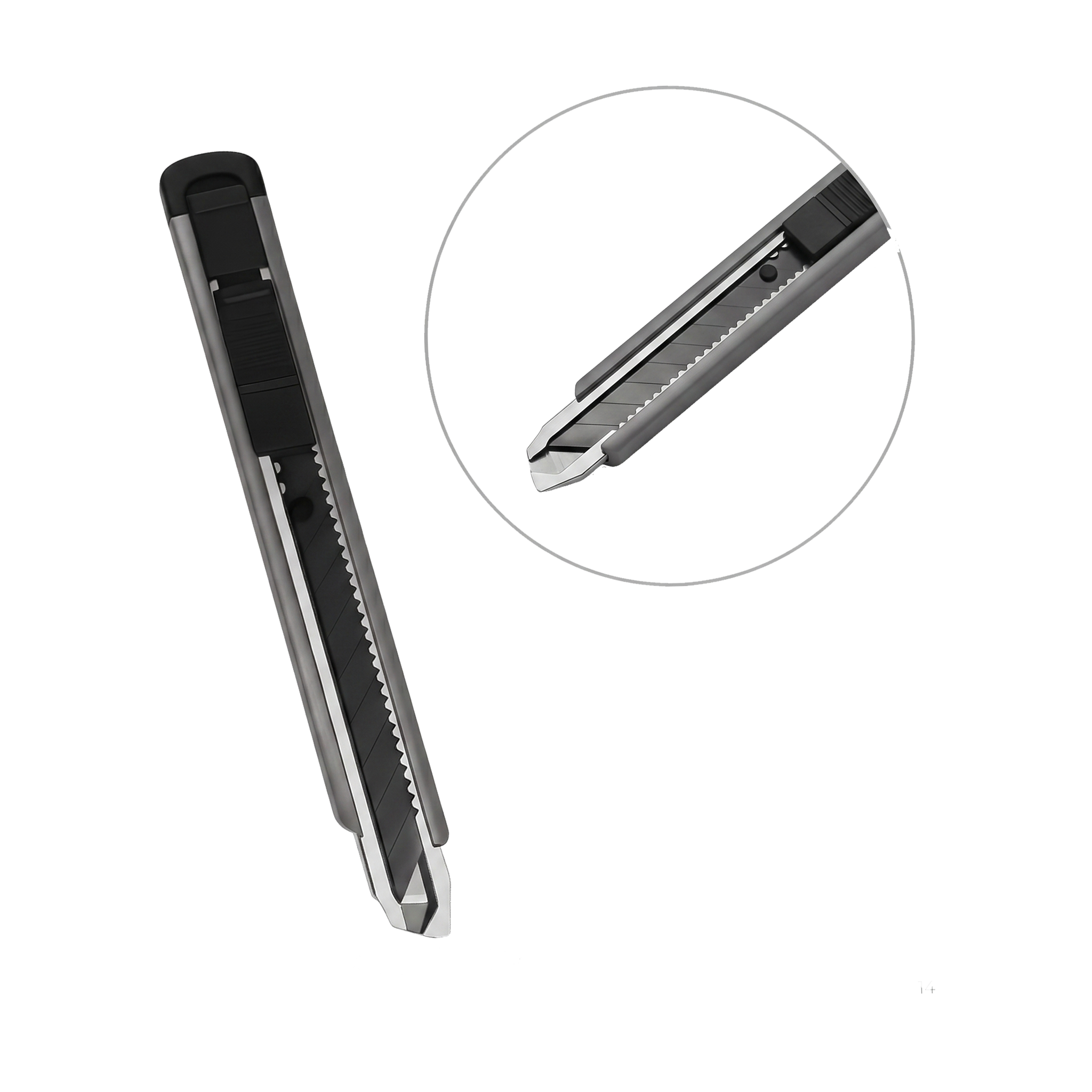 Cutter Profesional Ultra-Slim de 14.5 cm | Precisión Minimalista
