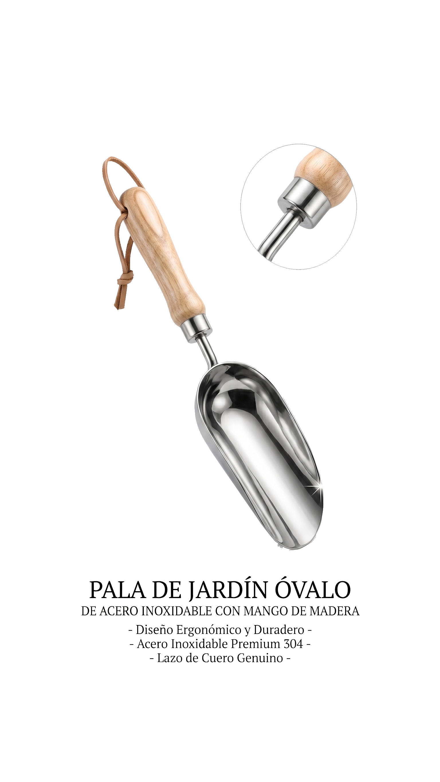 Pala Cuchara de Jardinería -FOLGTOOLS