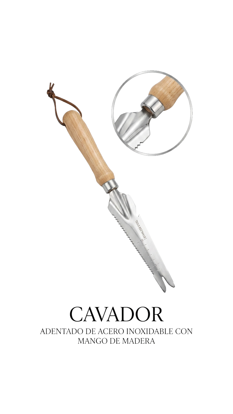 Cavador Multiusos para Jardinería- FOLGTOOLS