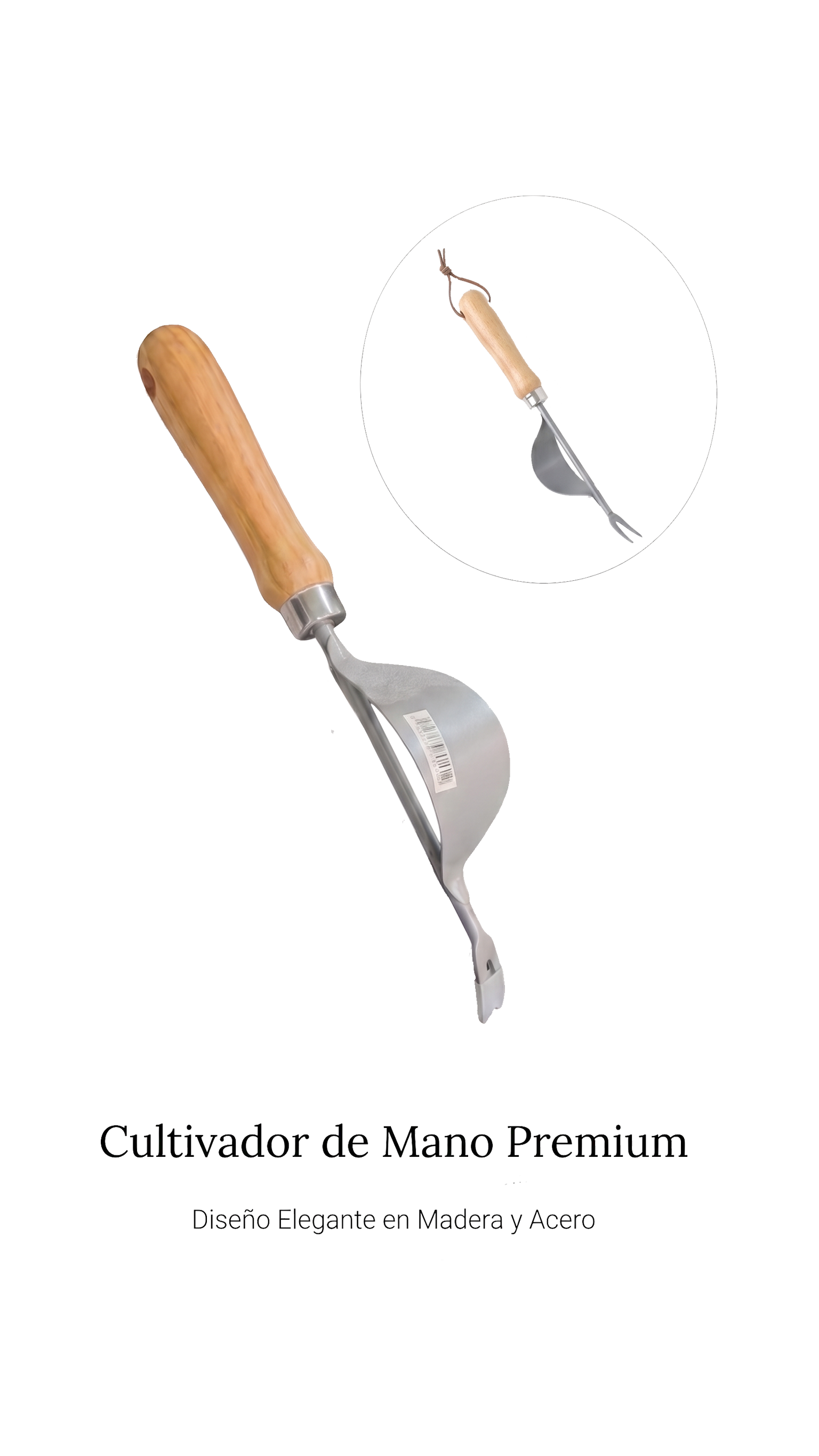 Cultivador y Extractor de Raíces de Palanca para Jardinería-FOLGTOOLS
