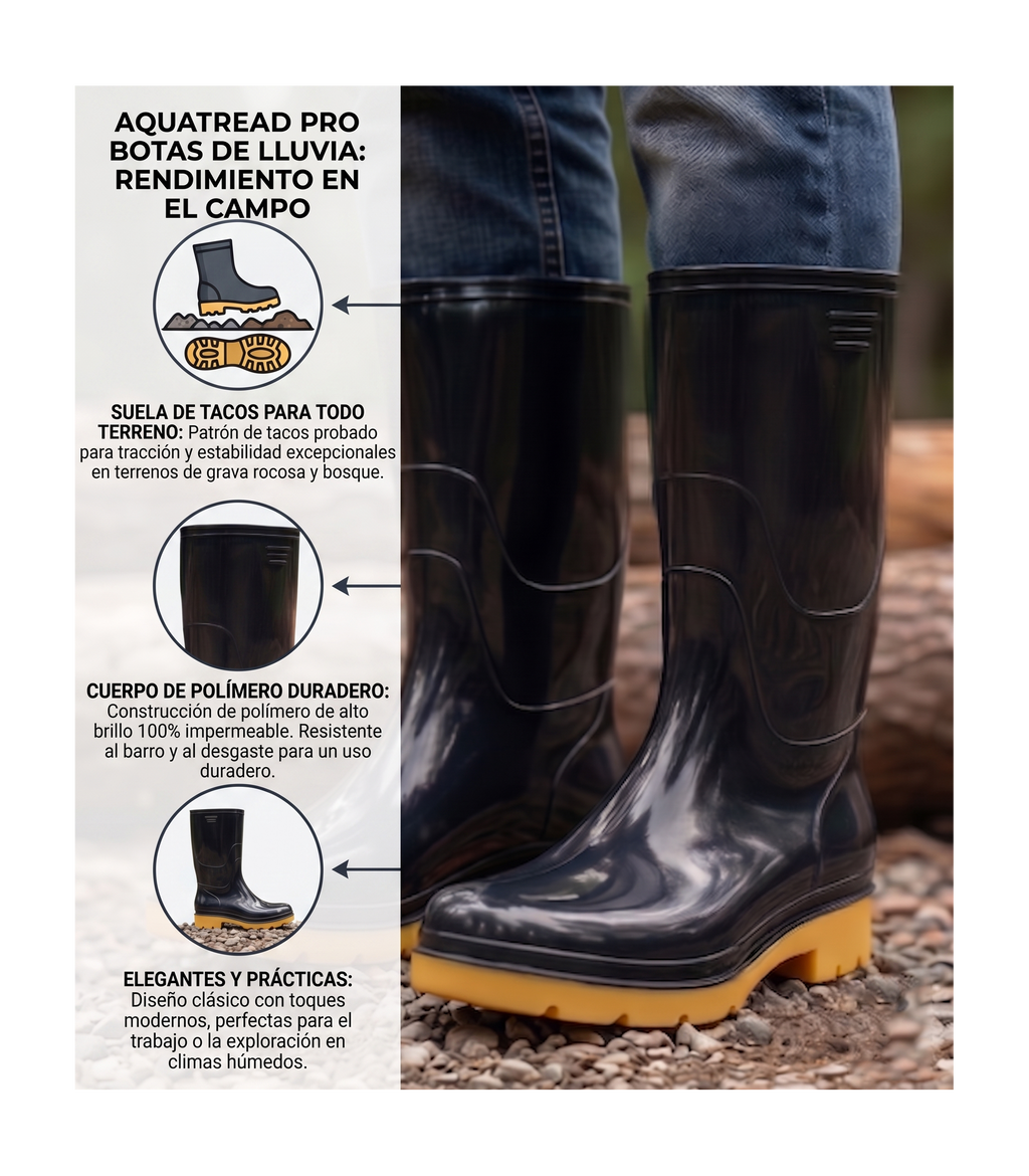 BOTAS IMPERMEABLES | TALLA 40–45 -FOLGTOOLS