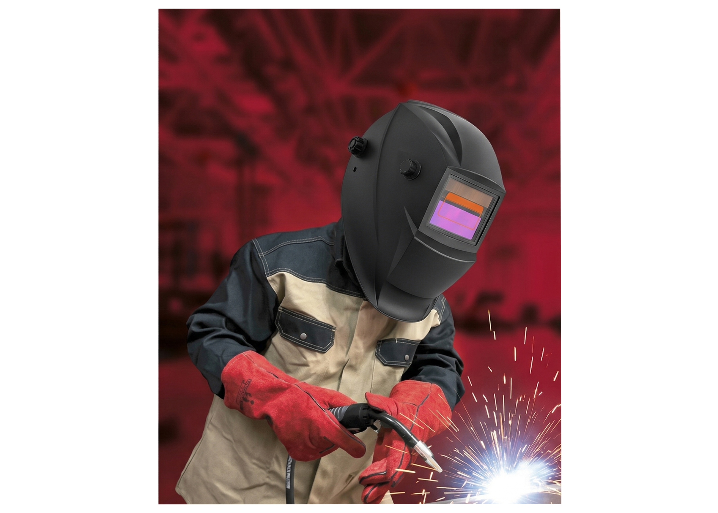 Careta Electrónica para Soldar -FOLGTOOLS