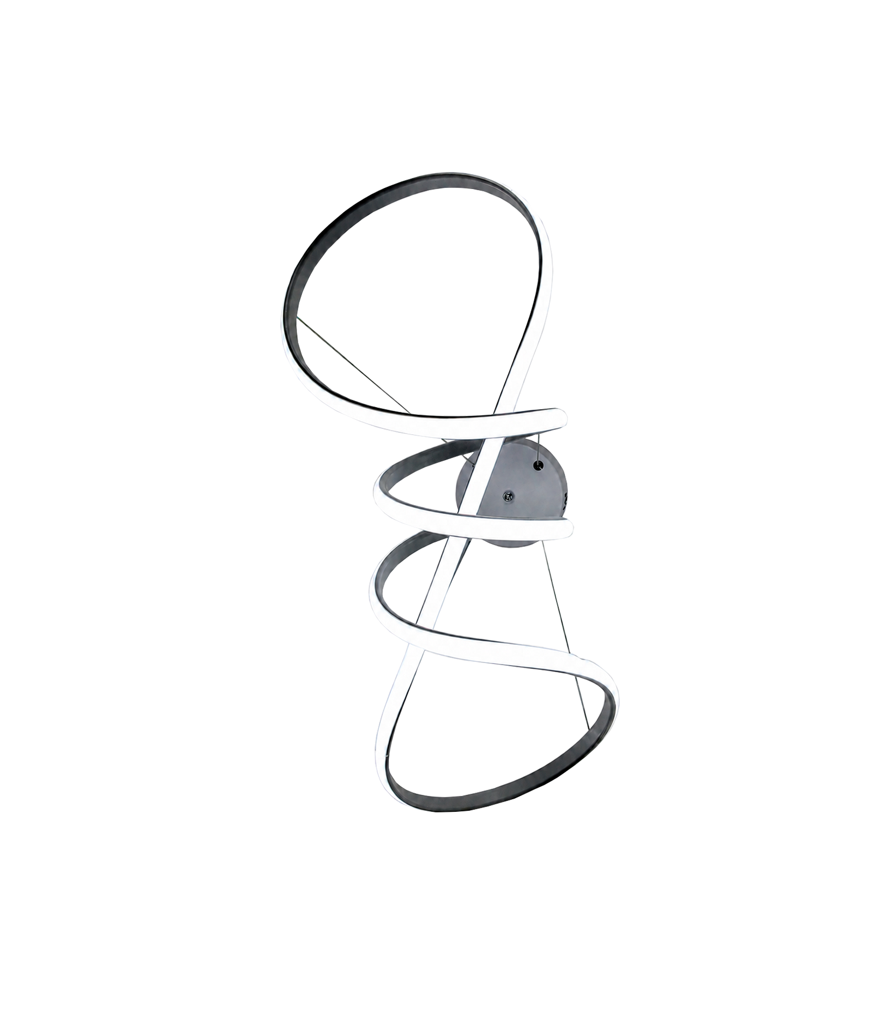 Lámpara Colgante LED 60W – Diseño Moderno de Aros Entrelazados-FOGTECH