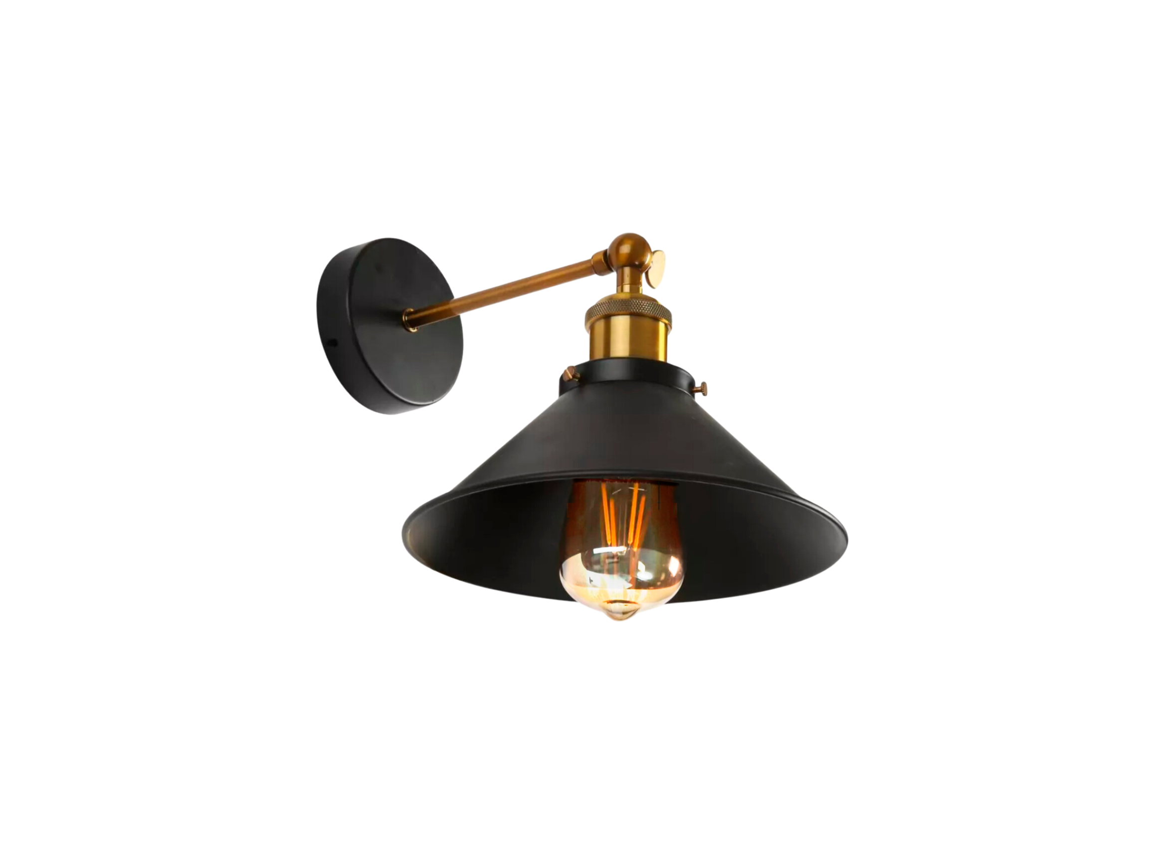 Arbotante de Pared Industrial Vintage /Sin foco/ FOLGTECH