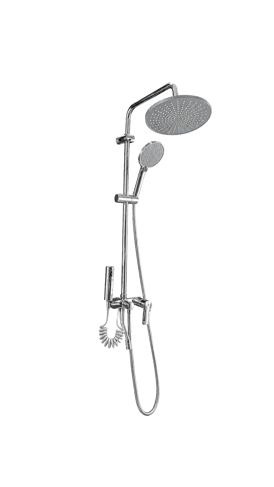 Kit de Ducha de Columna Multifuncional | Serie Inox-Hydro | FOLGVEX