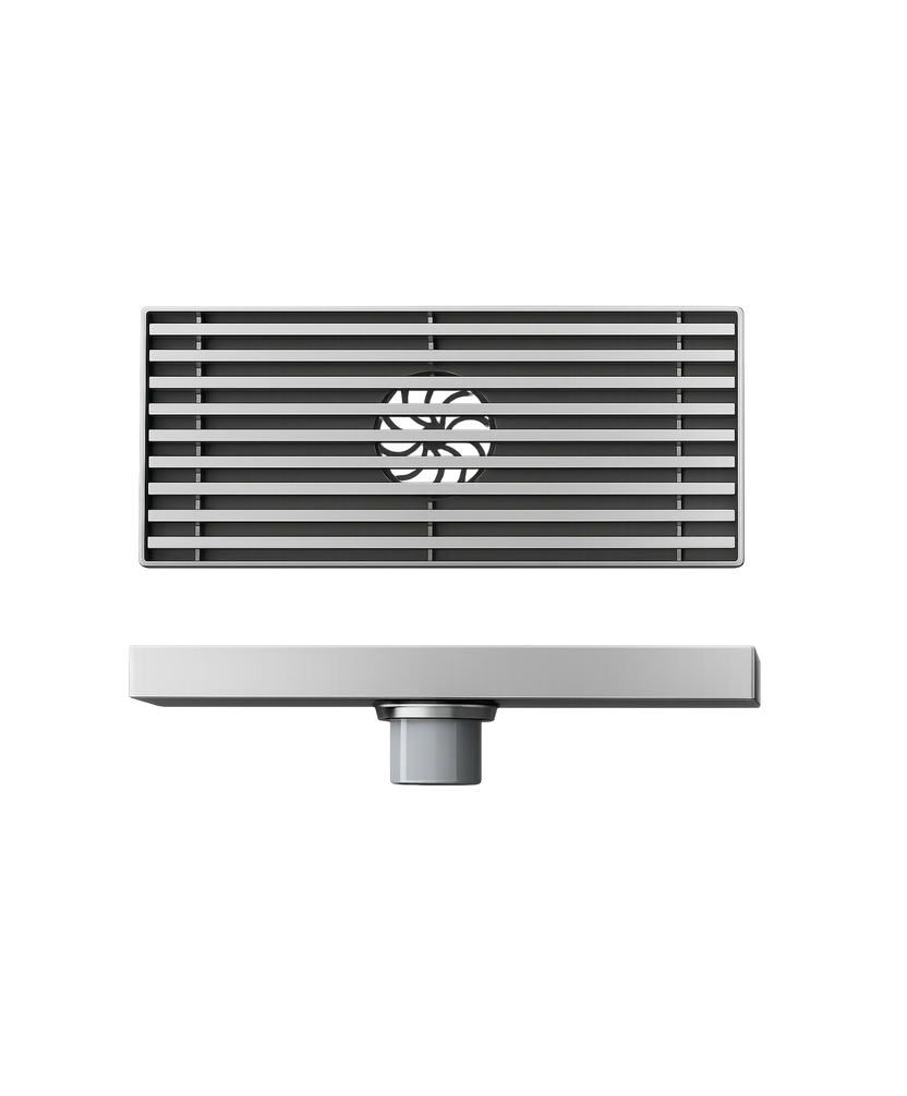 Coladera Rectangular Premium | Serie Inox-Flow | FOLGVEX – FOLGMEX®