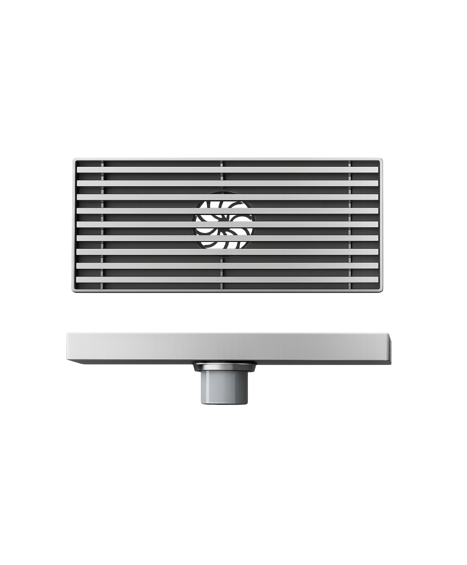 Coladera Rectangular Premium | Serie Inox-Flow | FOLGVEX