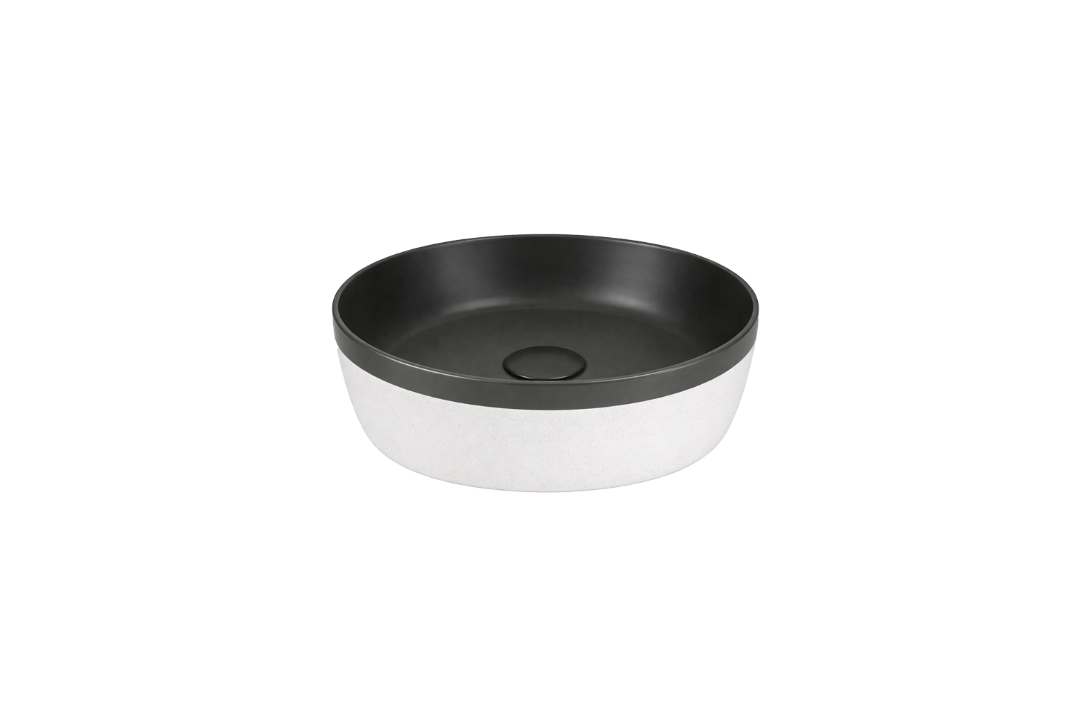Lavabo de Sobreponer Redondo Bicolor | FOLGVEX Diseño y Estética