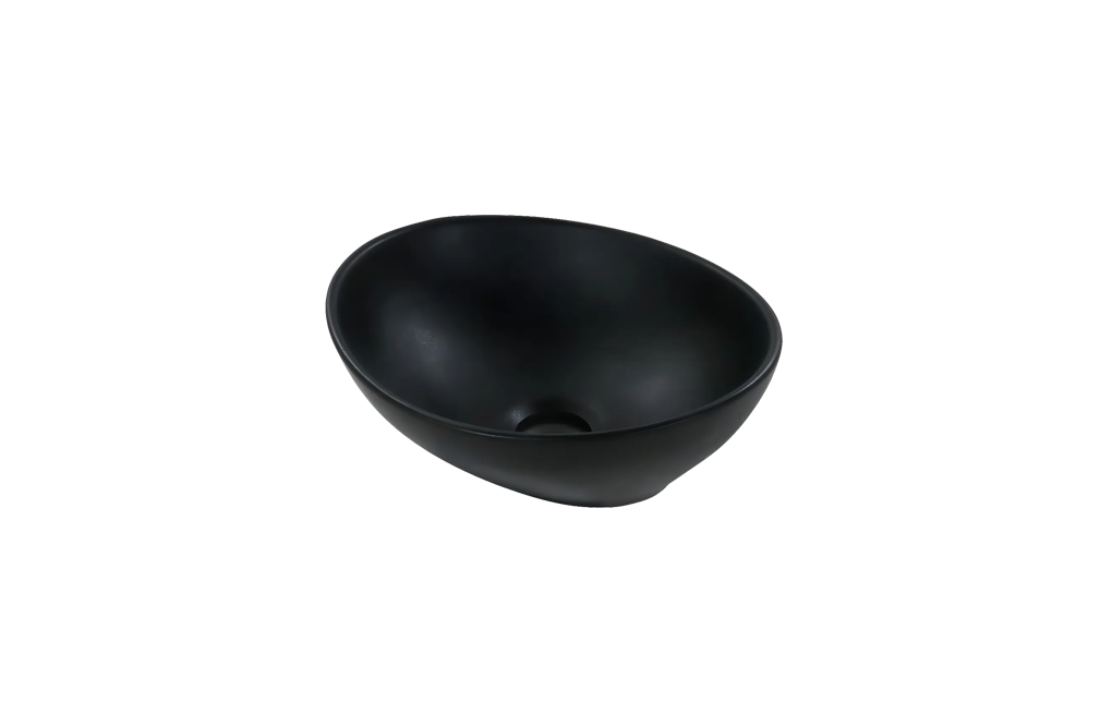 Lavabo de Sobreponer Ovalado Black Velvet | FOLGVEX