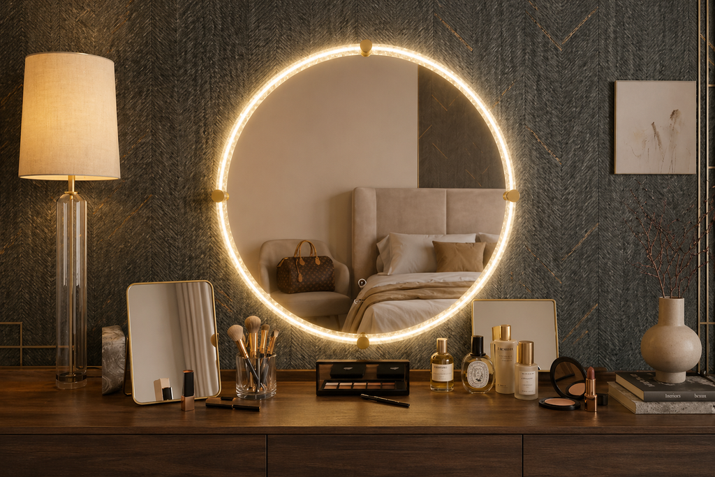 Espejo LED Circular VIONA | FOLGVEX