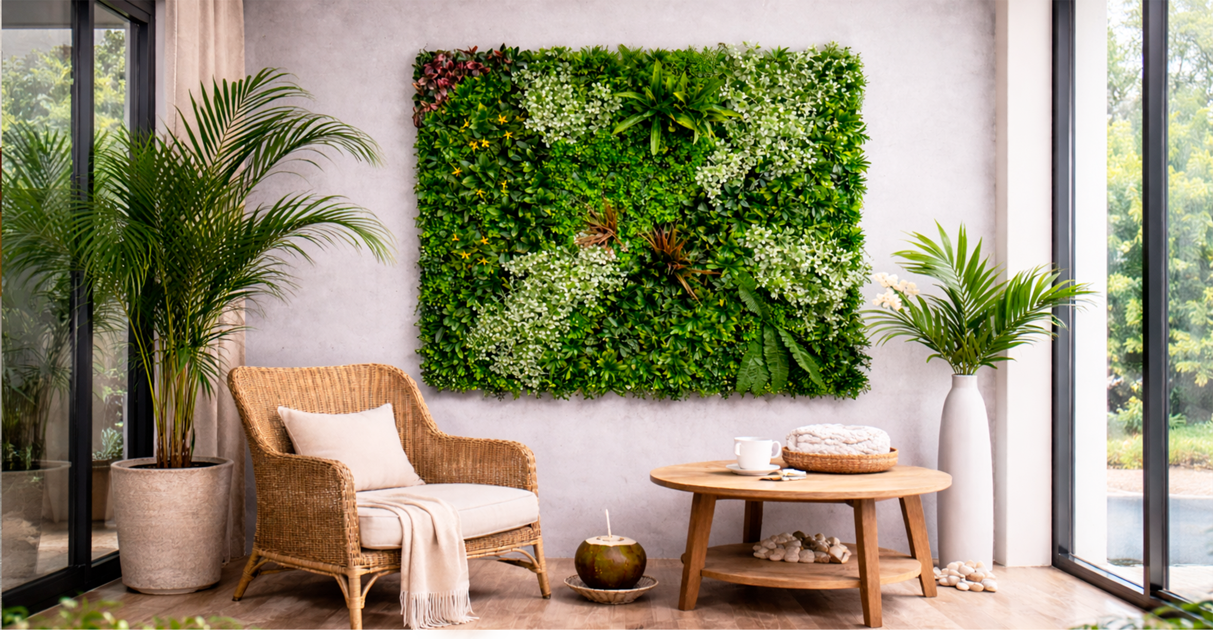 FOLLAJE ARTIFICIAL DECORATIVO MIX · VERDEA · FOLGDECOR