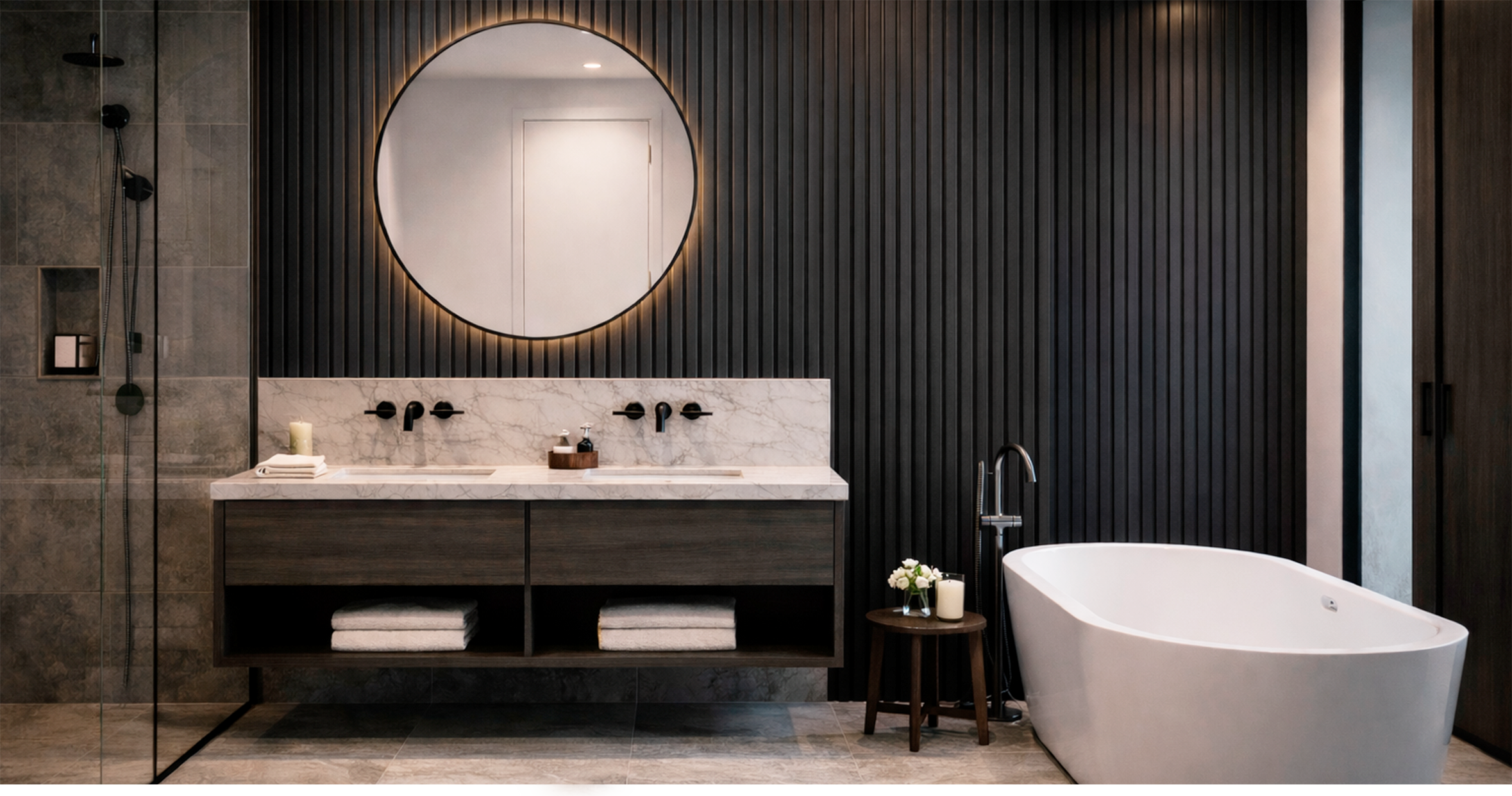 LAMBRÍN DE INTERIOR · AXIAL LINE · NEGRO MATE · FOLGDECOR