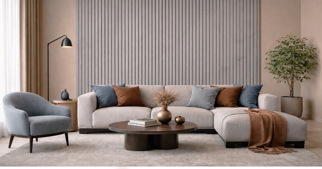 LAMBRÍN DE INTERIOR · AXIAL LINE · GRIS MÁRMOL · FOLGDECOR