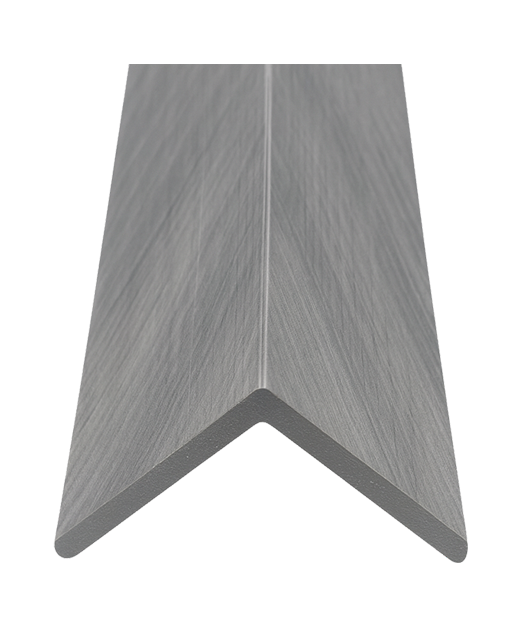 ESQUINERO DE WPC PARA LAMBRÍN · ACABADO GRIS NÓRDICO · FOLGDECOR