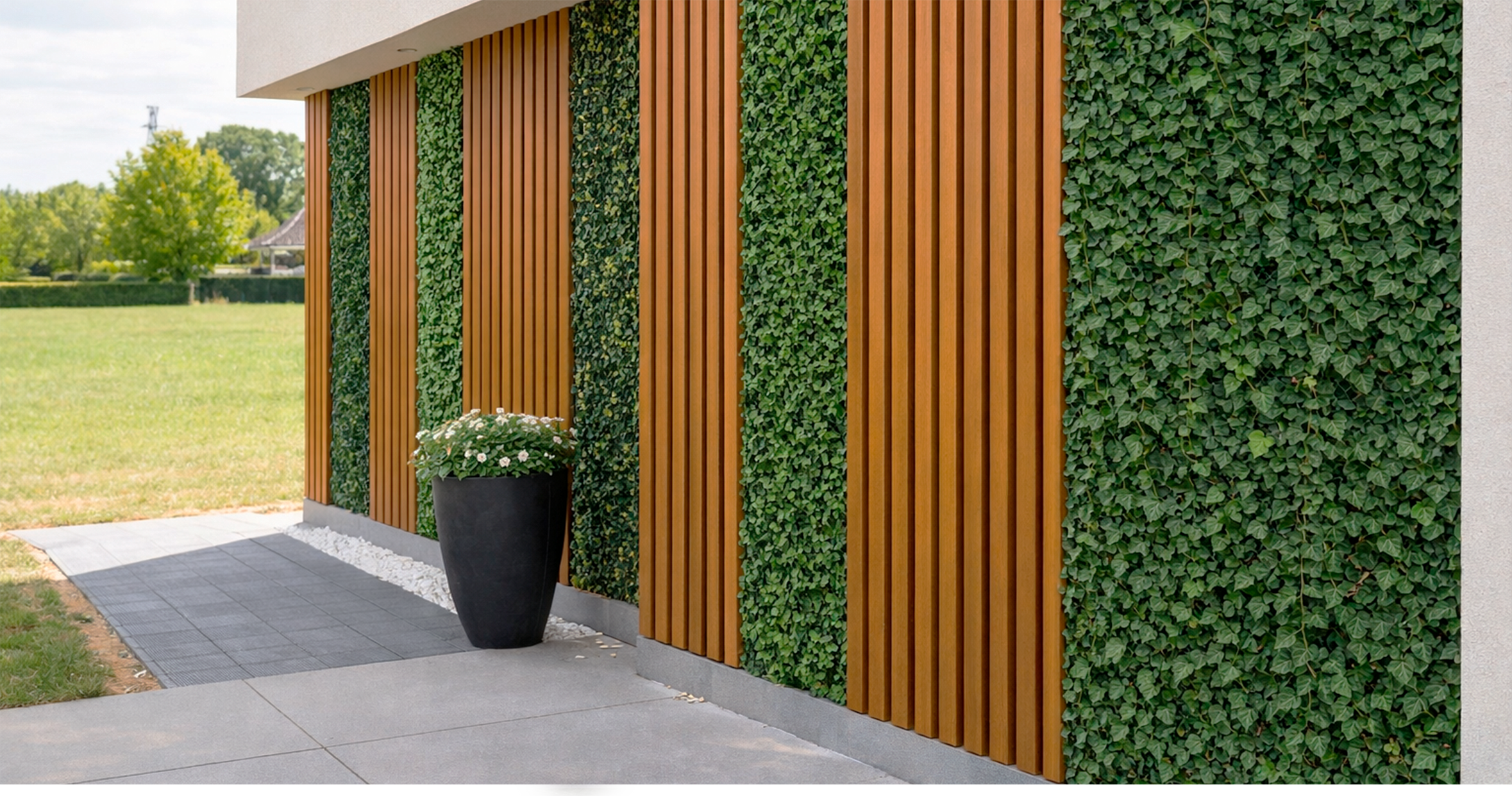 LAMBRÍN DE EXTERIOR · AXIAL OUT · MIEL NATURAL · FOLGDECOR