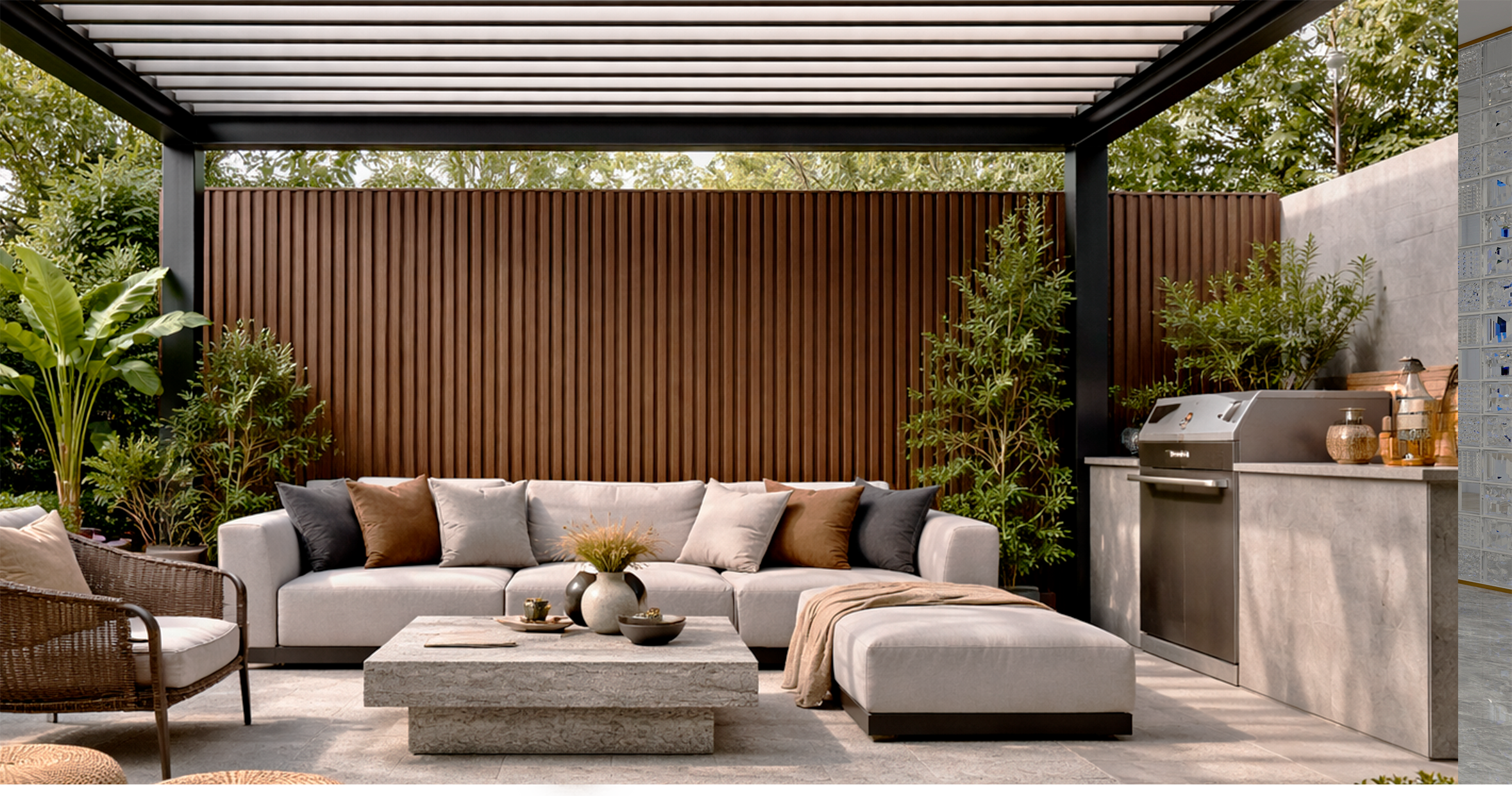LAMBRÍN DE EXTERIOR · AXIAL OUT · NOGAL OSCURO · FOLGDECOR
