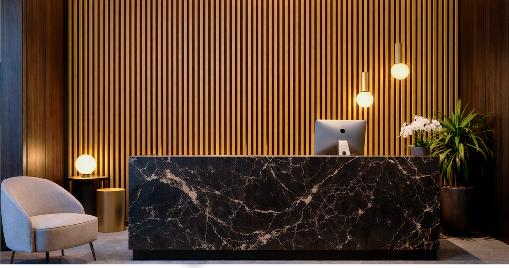 LAMBRÍN DE INTERIOR · AXIAL CORE · DORADO · FOLGDECOR