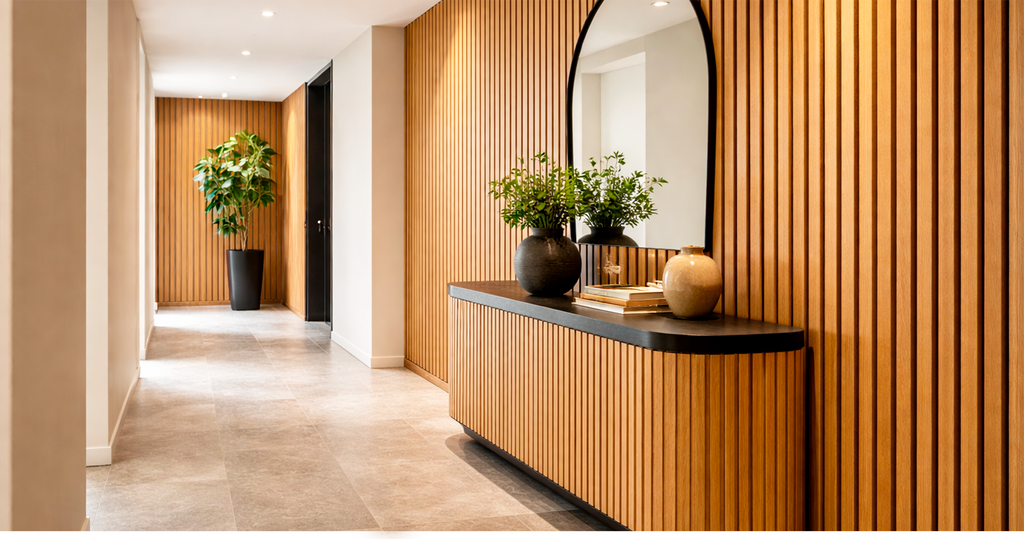 LAMBRÍN DE INTERIOR · AXIAL CORE · ROBLE NATURAL · FOLGDECOR