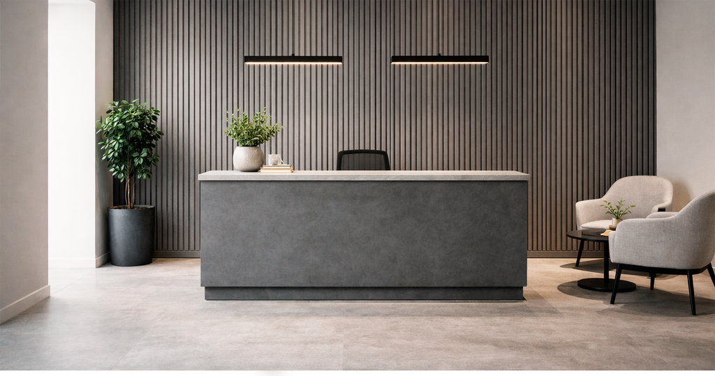 LAMBRÍN DE INTERIOR · AXIAL FINE · GRIS CENIZA · FOLGDECOR