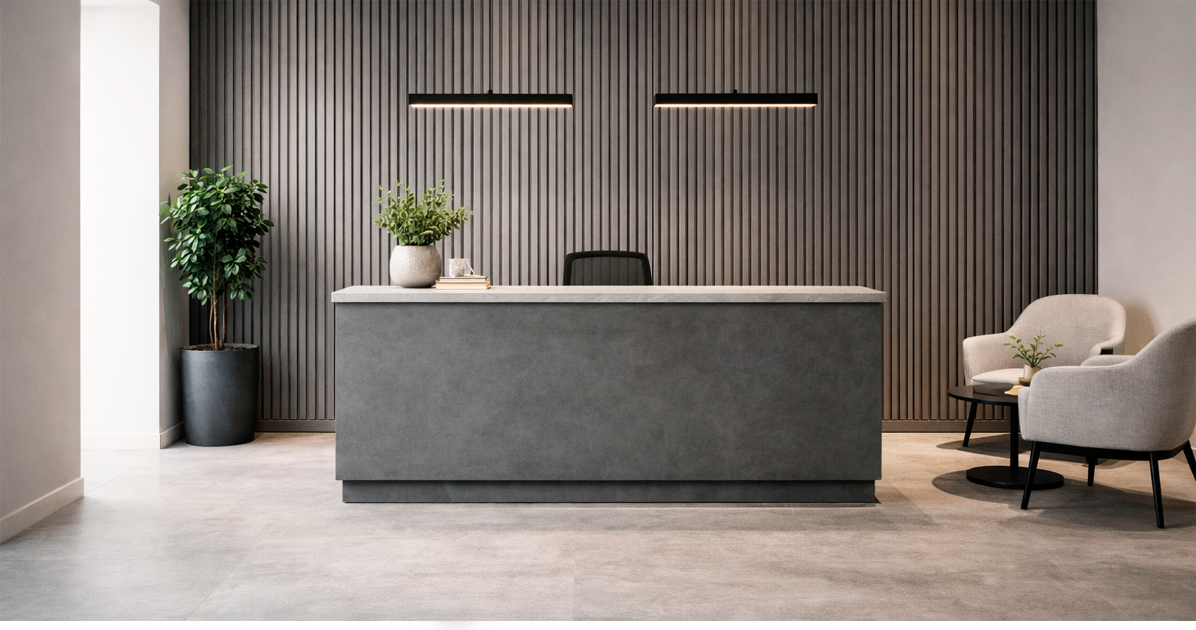 LAMBRÍN DE INTERIOR · AXIAL FINE · GRIS CENIZA · FOLGDECOR