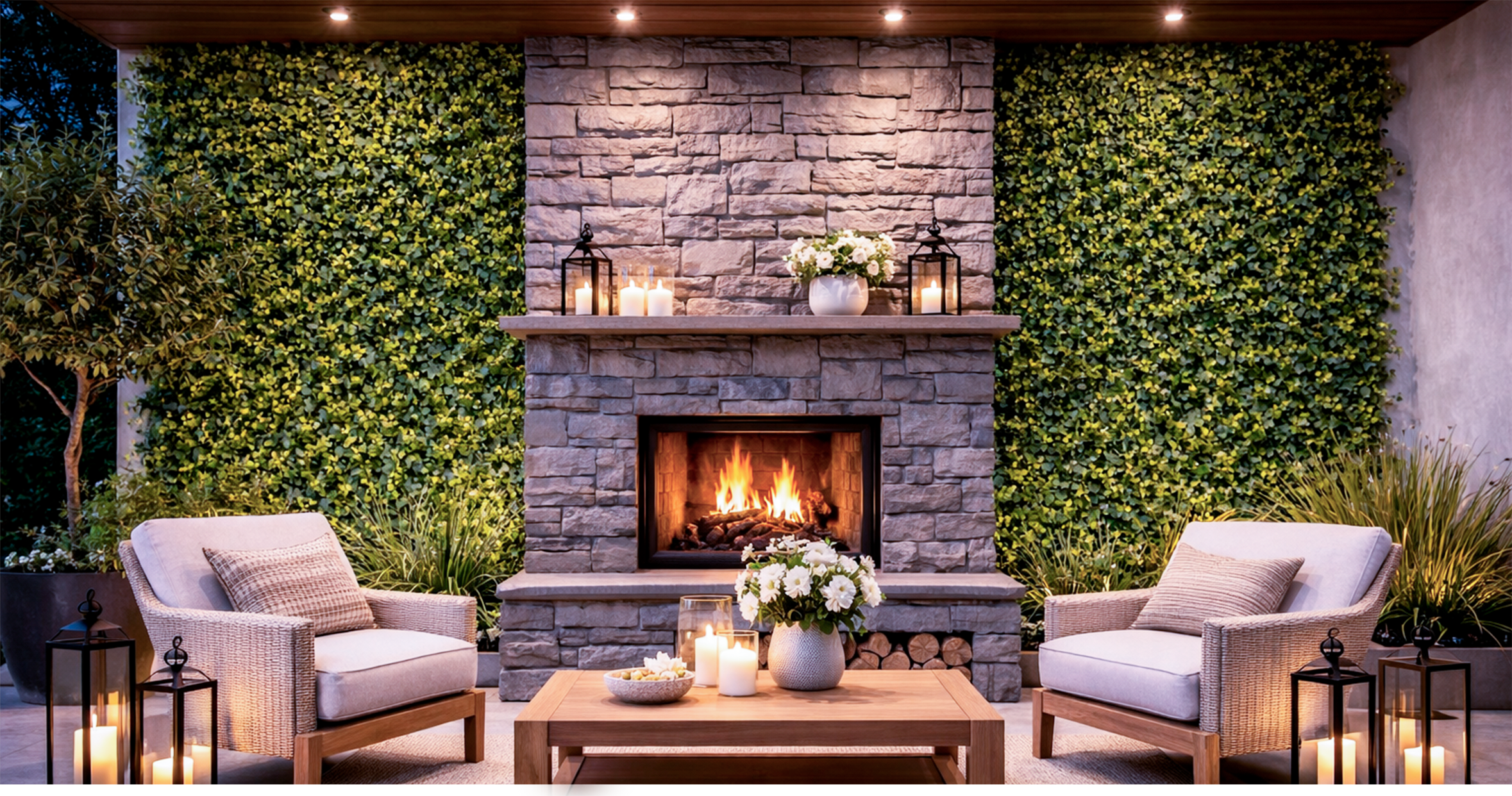 FOLLAJE ARTIFICIAL DECORATIVO VIVO · VERDEA · FOLGDECOR
