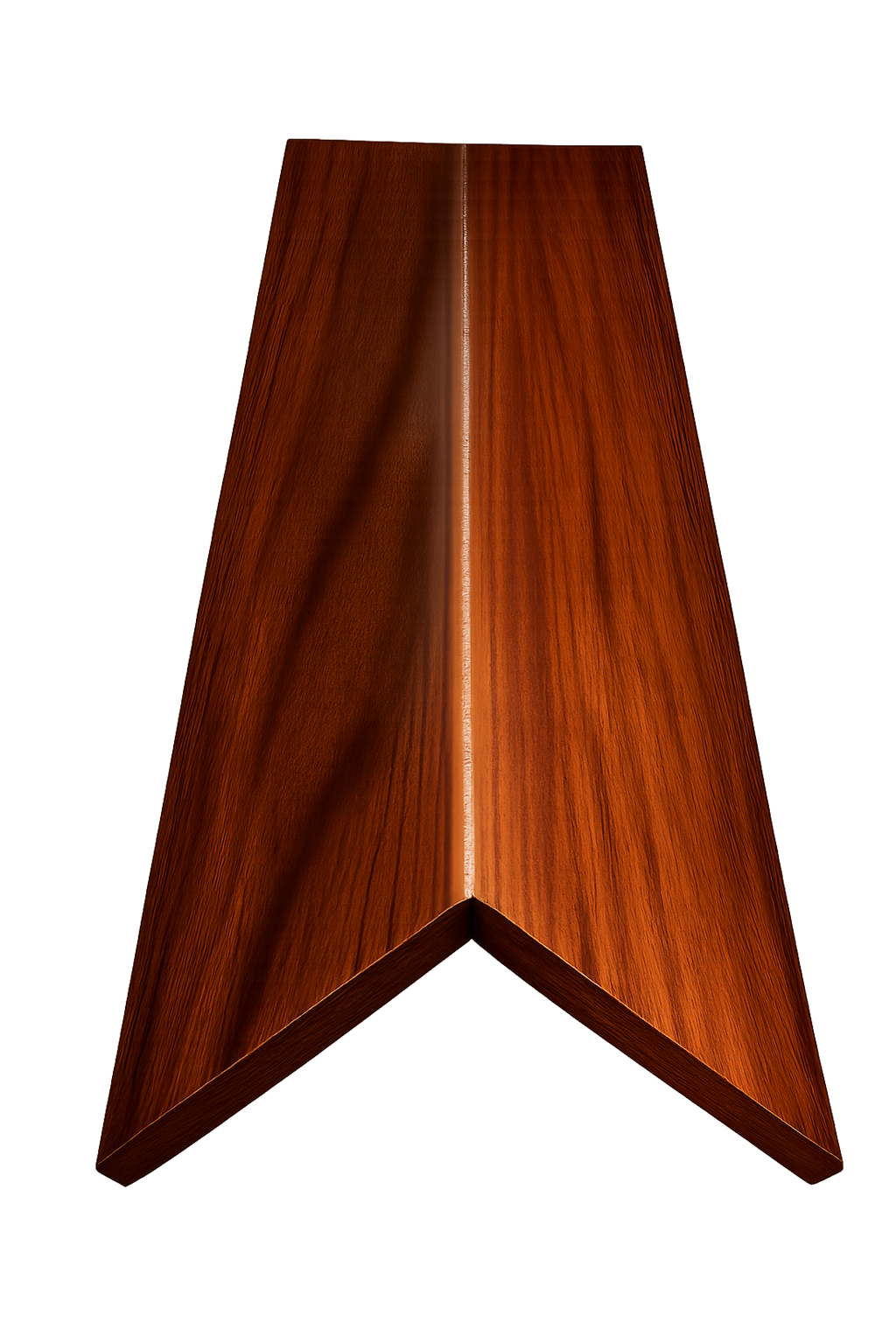ESQUINERO DE WPC PARA LAMBRÍN · ACABADO CAOBA ROJA · FOLGDECOR