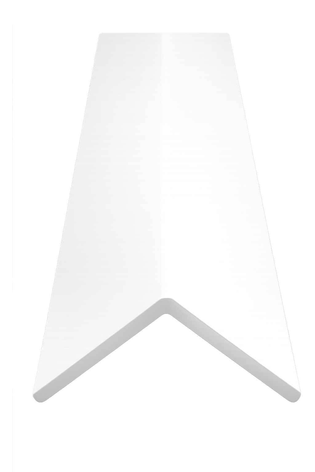 ESQUINERO DE WPC PARA LAMBRÍN · ACABADO BLANCO · FOLGDECOR