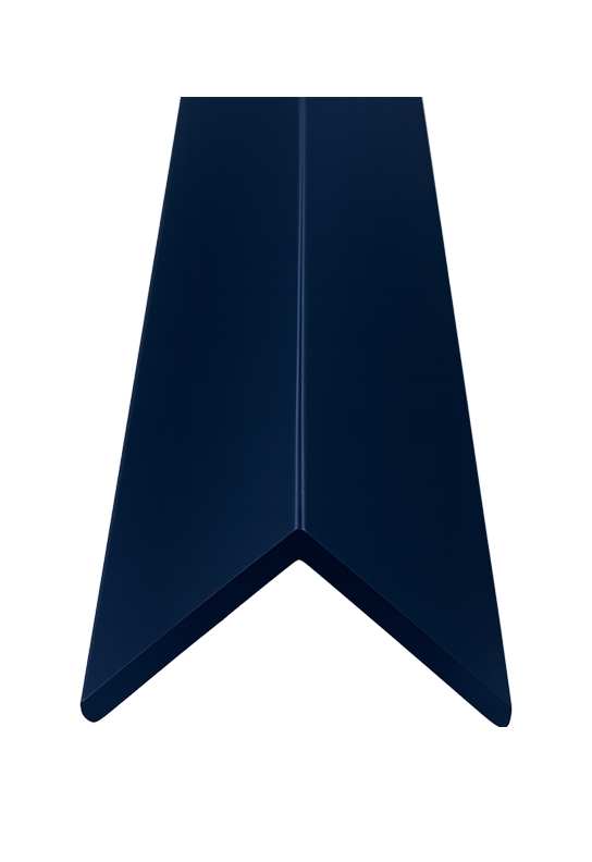 ESQUINERO DE WPC PARA LAMBRÍN · ACABADO AZUL · FOLGDECOR