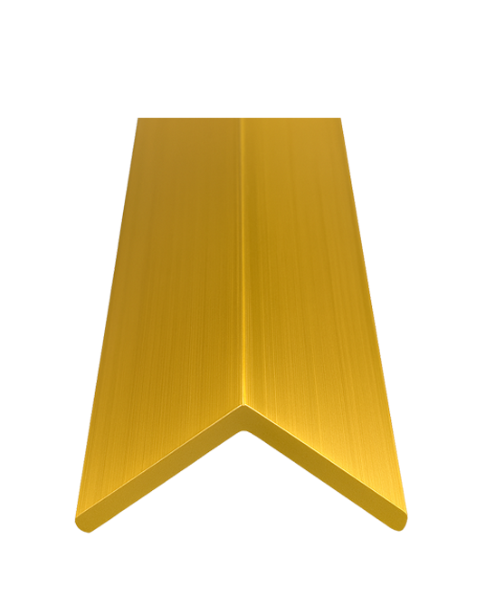 ESQUINERO DE WPC PARA LAMBRÍN · ACABADO AMARILLO · FOLGDECOR