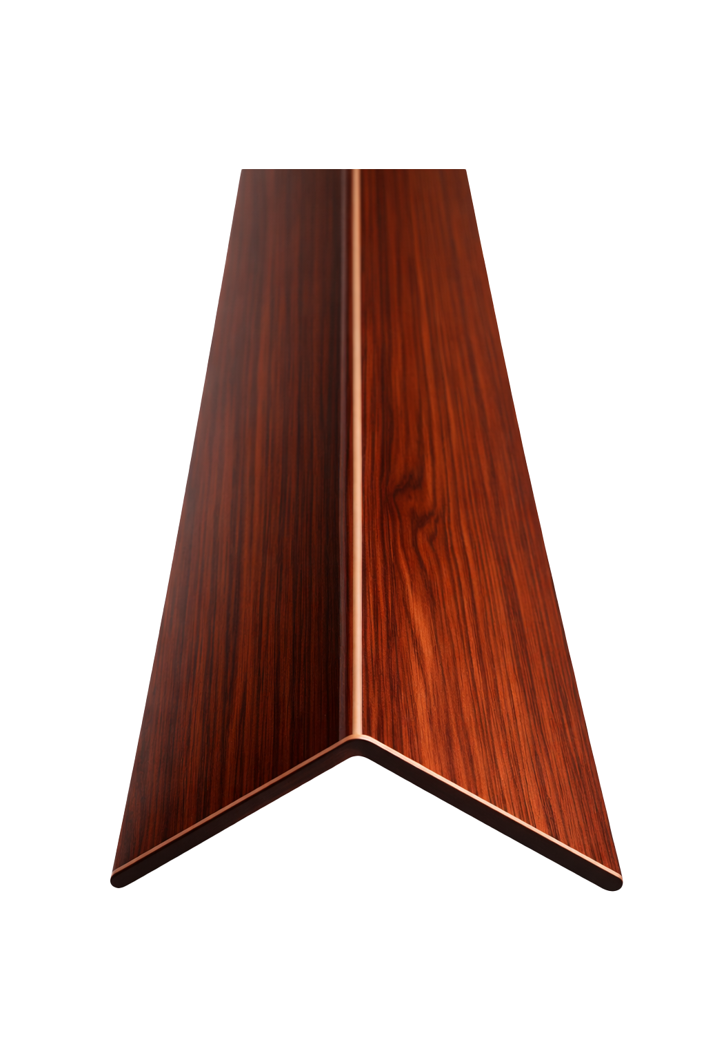 ESQUINERO DE WPC PARA LAMBRÍN · ACABADO CEDRO ROJIZO · FOLGDECOR