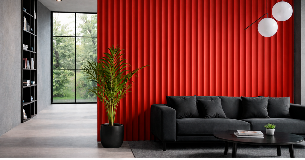 LAMBRÍN DE INTERIOR · LÁMINA · ROJO · FOLGDECOR