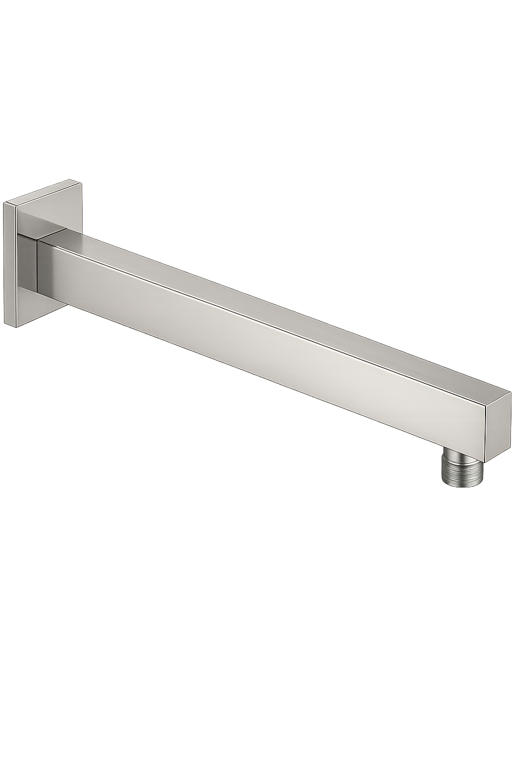 Brazo de Regadera Cuadrado 40cm de Largo Alcance | Serie Pure-Square | FOLGVEX