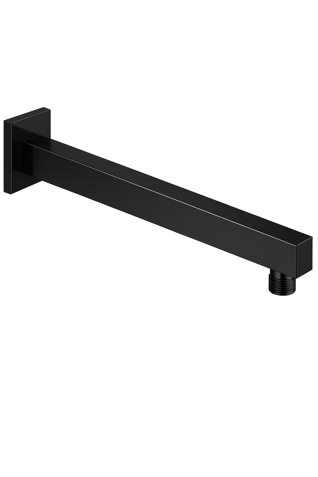 Brazo de Regadera Cuadrado 40cm de Largo Alcance | Serie Onyx-Square | FOLGVEX
