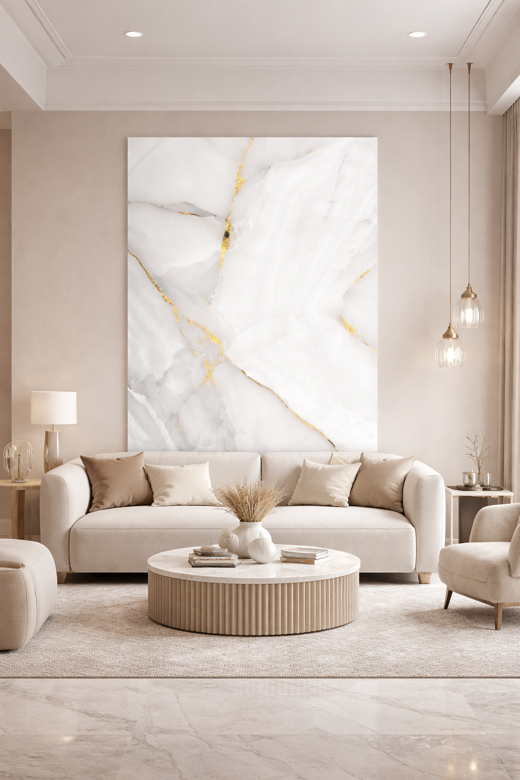 FOLGDECOR · LITHOS · ONYX GOLD – PANEL DECORATIVO