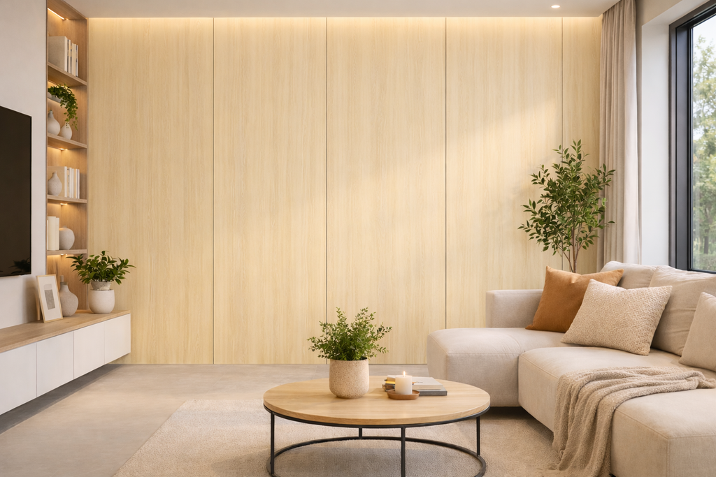 FOLGDECOR® · SYLVIA · NATURAL OAK PANEL DECORATIVO
