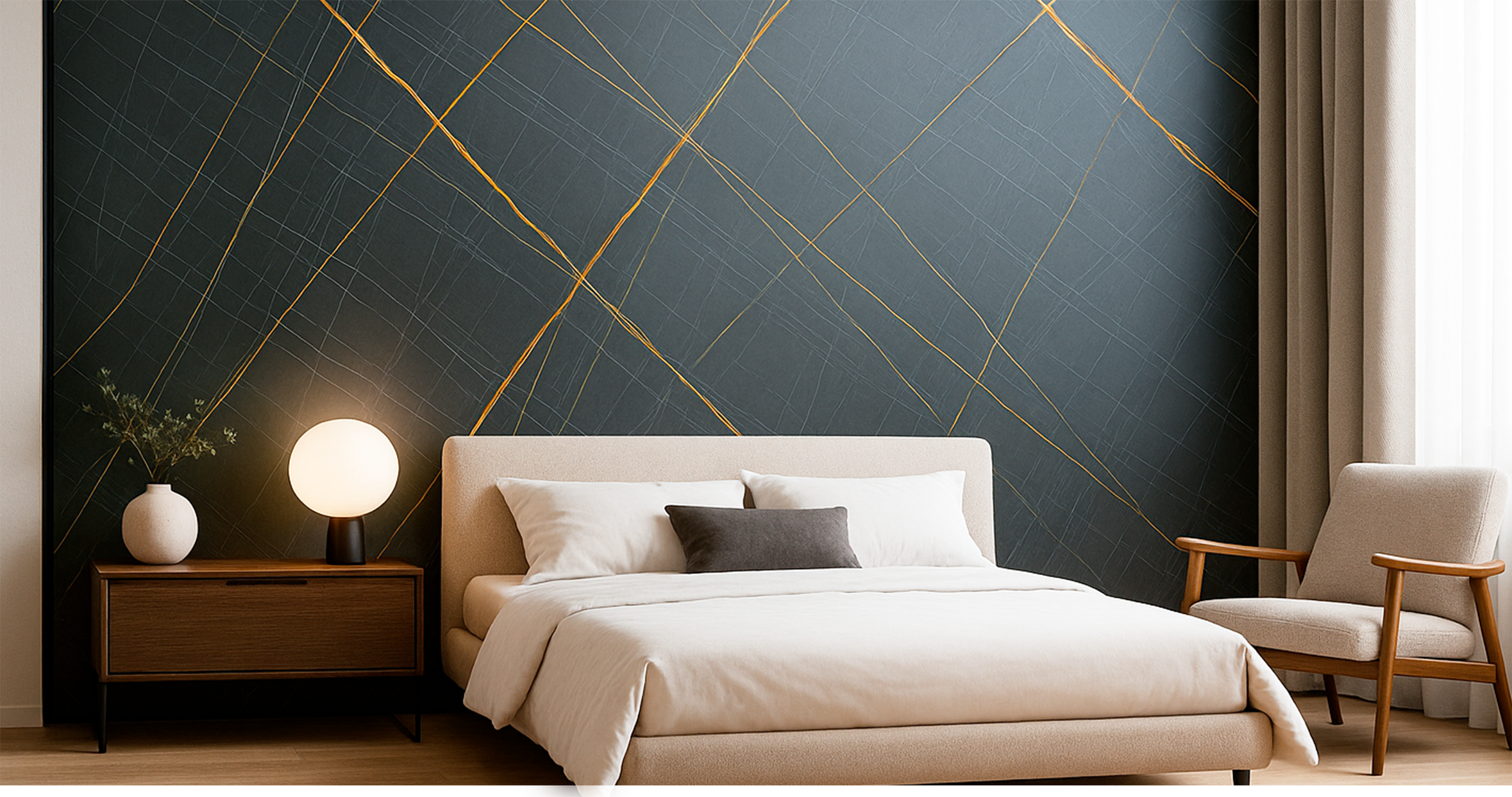 FOLGDECOR® · LITHOS CORE · URBAN BLACK PANEL DECORATIVO