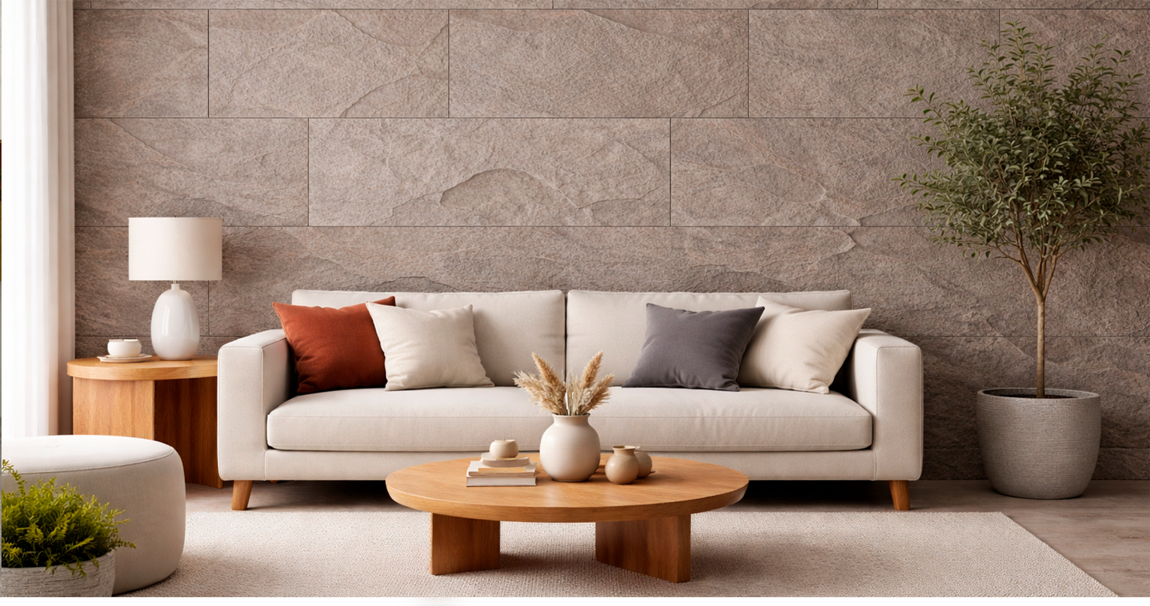 FOLGDECOR® · STRATA · STONE GREY PANEL DECORATIVO