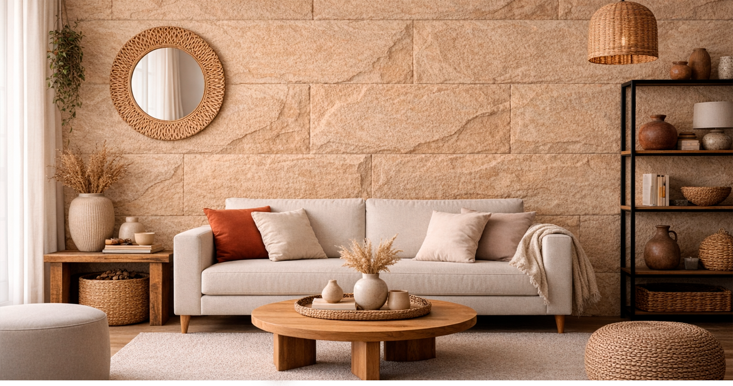 FOLGDECOR® · STRATA · GOLDEN SAND PANEL DECORATIVO