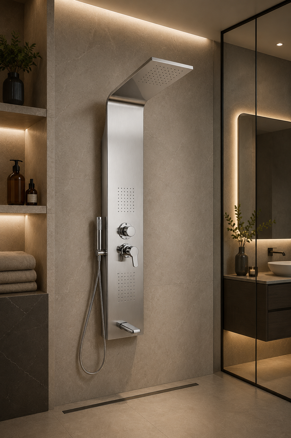 Hidroducha Multifuncional Premium | Serie Pure-Spa | FOLGVEX