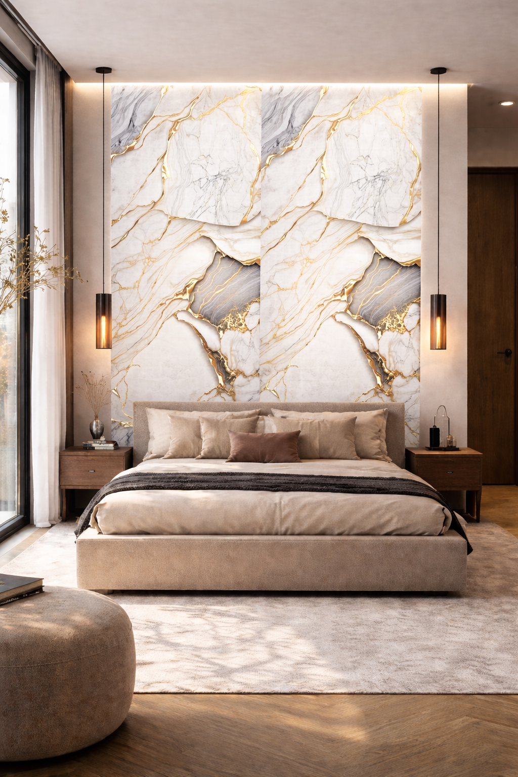 FOLGDECOR · LITHOS · GOLD VEIN – PANEL DECORATIVO
