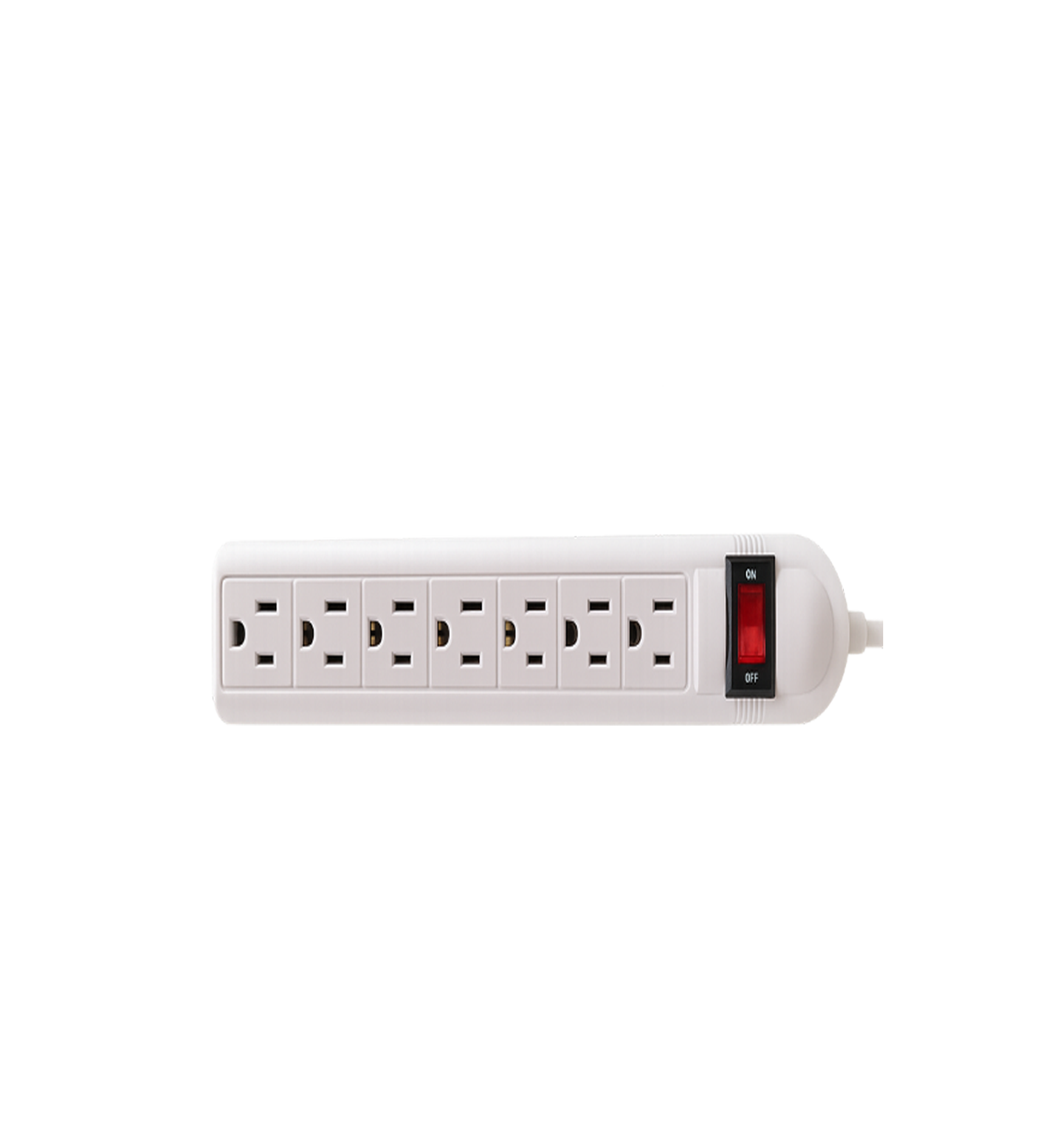 Multicontacto 6 Salidas Horizontal con Interruptor | 1.5 m | Calibre 14 AWG | FOLGTECH