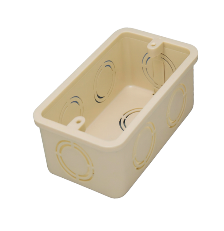 Caja Rectangular Plástica para Empotrar | Infraestructura Eléctrica | FOLGTECH