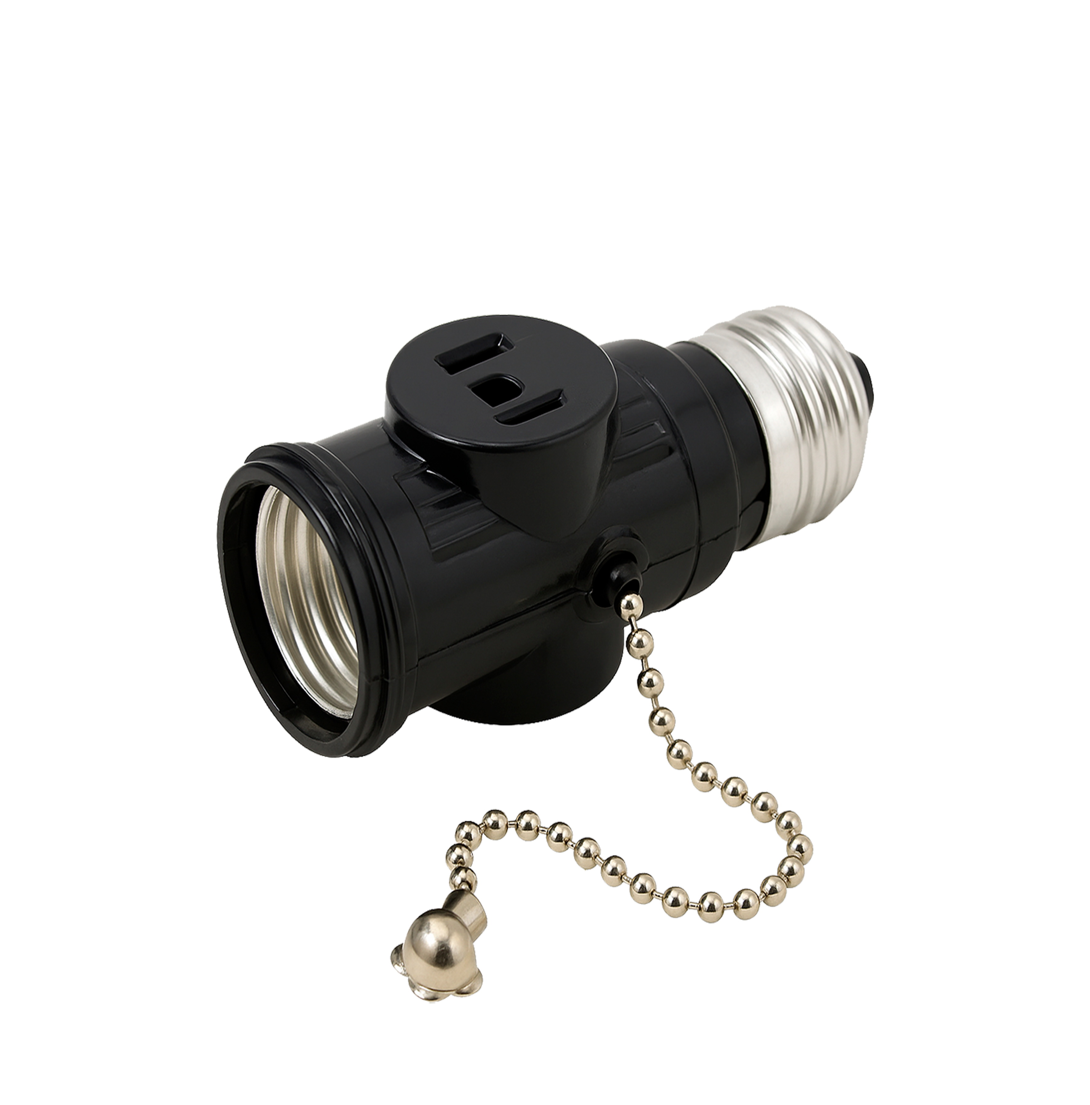 Socket Ladrón con Cadena | Adaptador Multipropósito E27 | FOLGTECH
