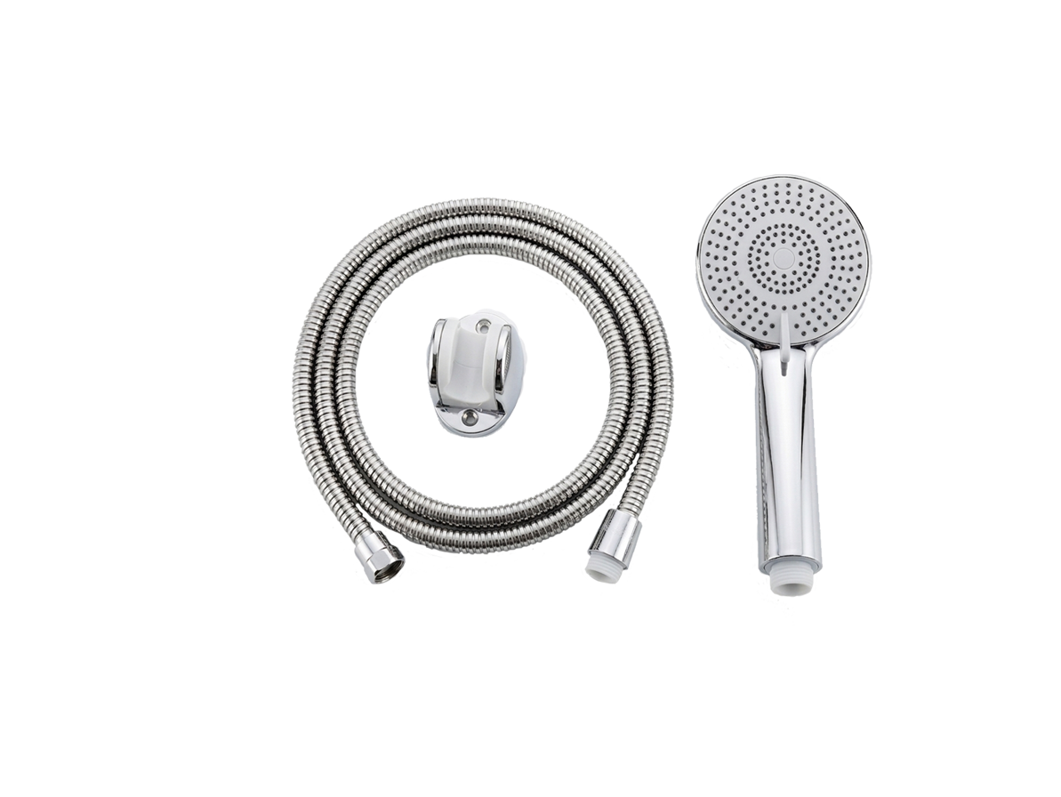 Kit de Regadera de Mano 4" con Manguera | Serie Hydro-Flex | FOLGVEX