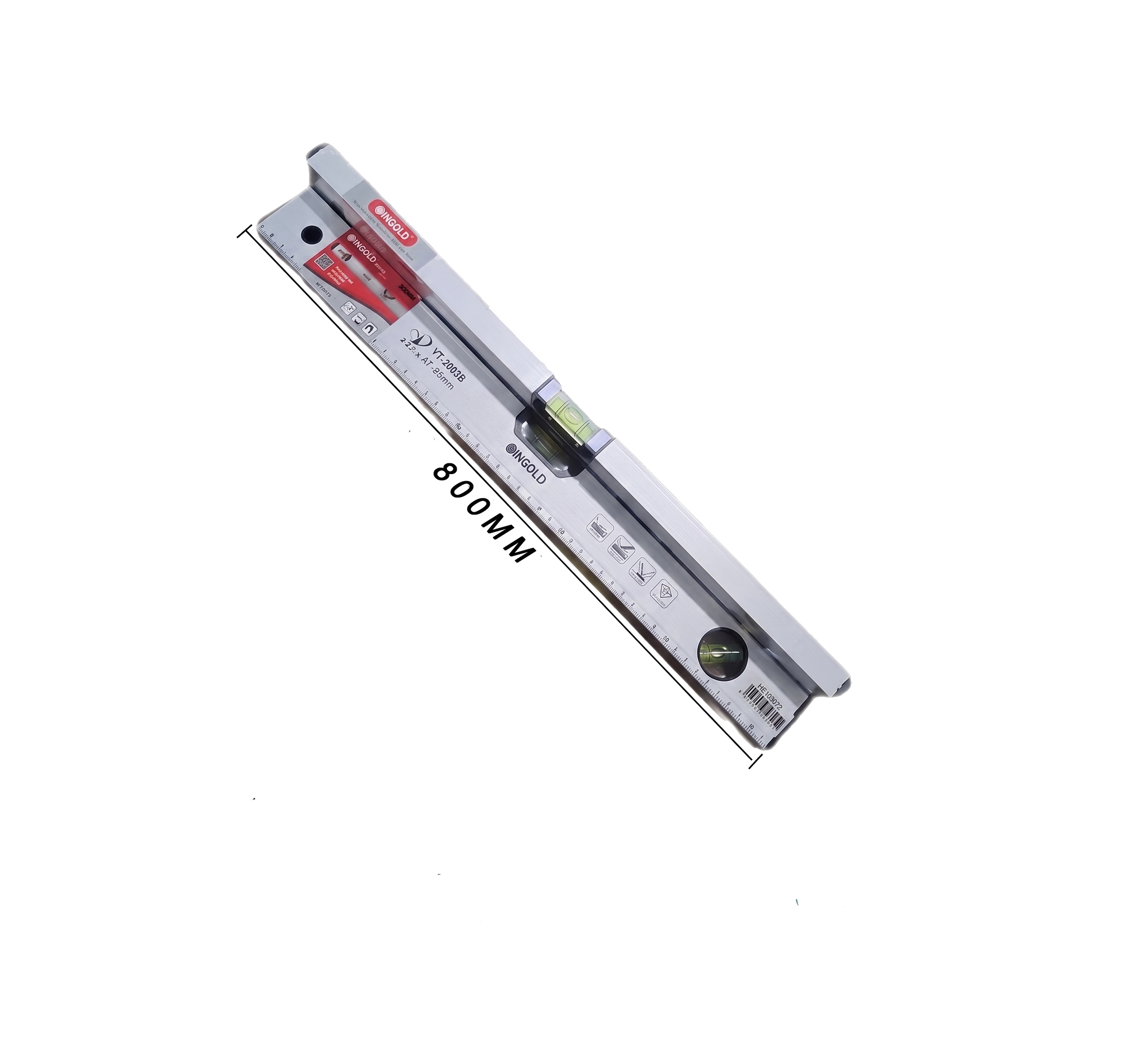 Nivel Profesional 800mm | Serie Precision Core | FOLGTOOLS